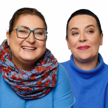 Socjolożki (Katarzyna Krzywicka-Zdunek i Dorota Peretiatkowicz)